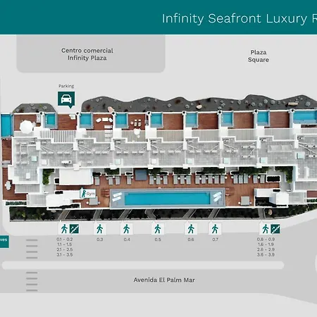 Infinity 0-2 Luxe Partial Sea View 2b Casa vacanze Arona (Tenerife)